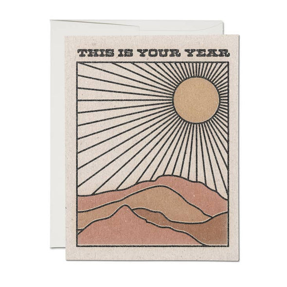 Your Year Congratulations Greeting Card