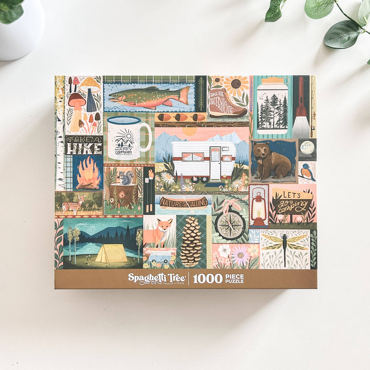 Let's Go Camping 1000 Pc Puzzle