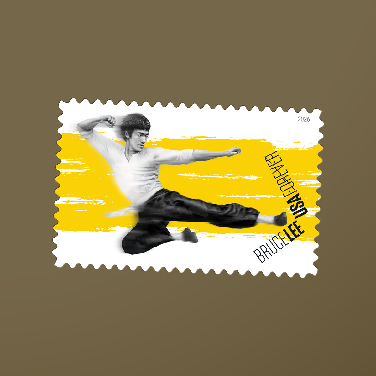 *Forever Letter Stamps: Bruce Lee*