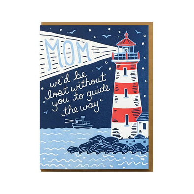 Mom Lighthouse Card