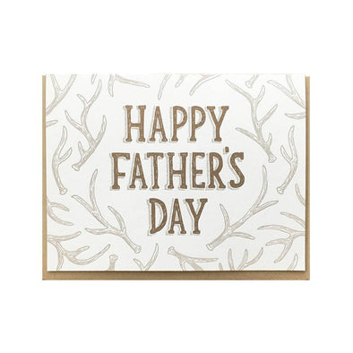Father Antlers Card