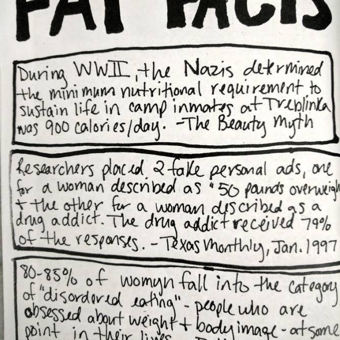Fat is Beautiful Zine