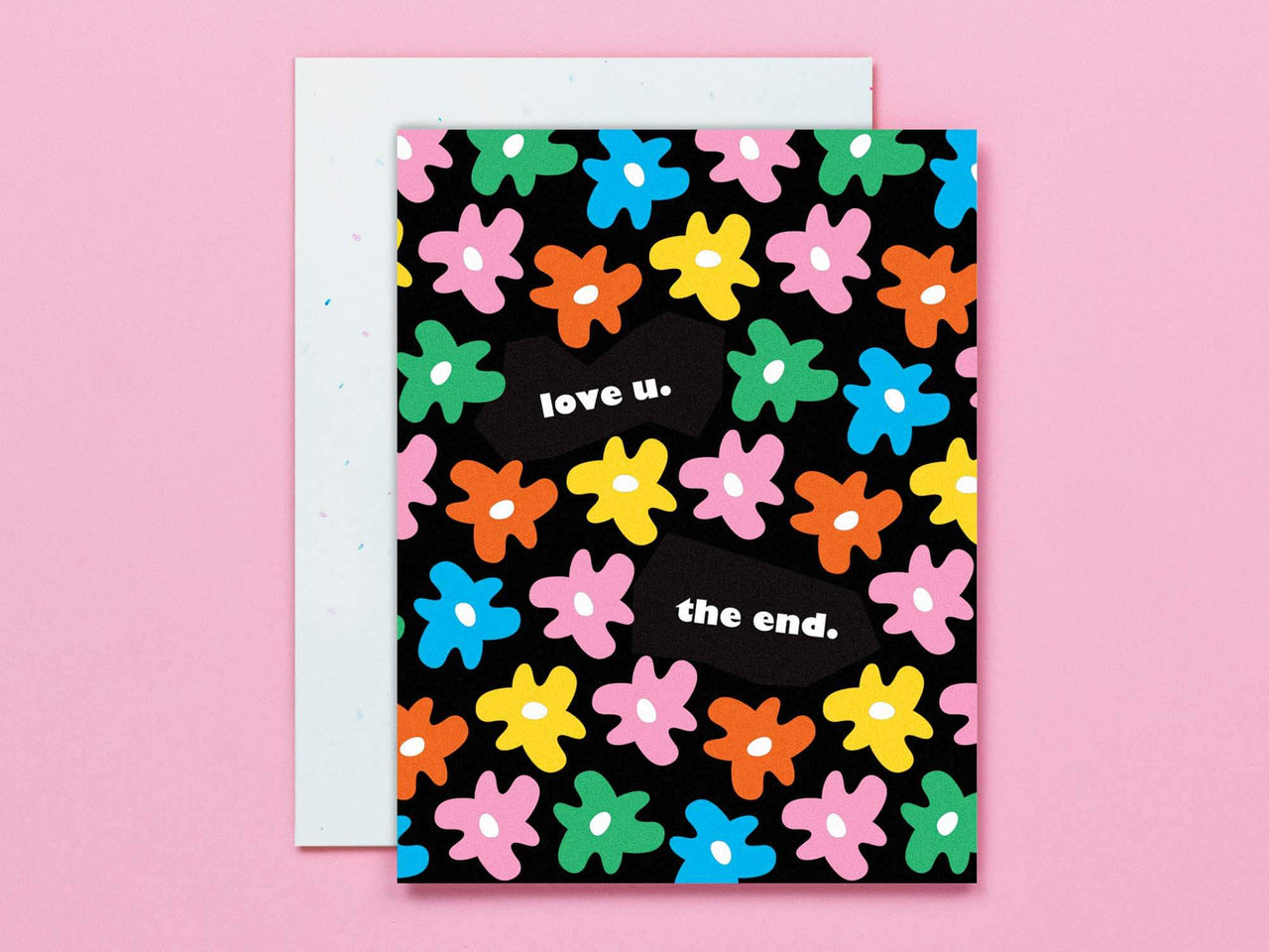 Fairy Tale Floral Love Ending Card