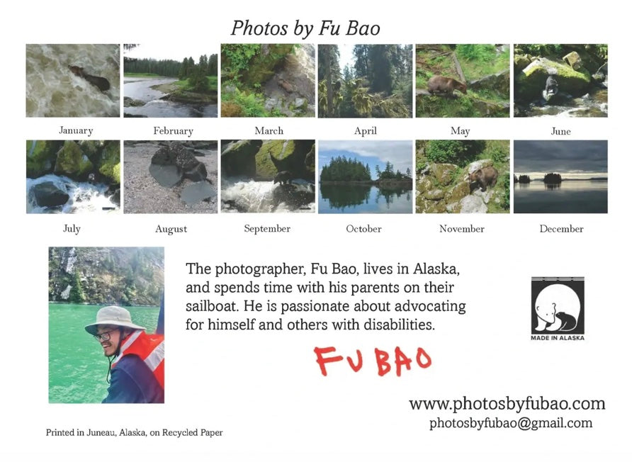 Fu Bao's Southeast Alaska Adventures 2027 Calendar