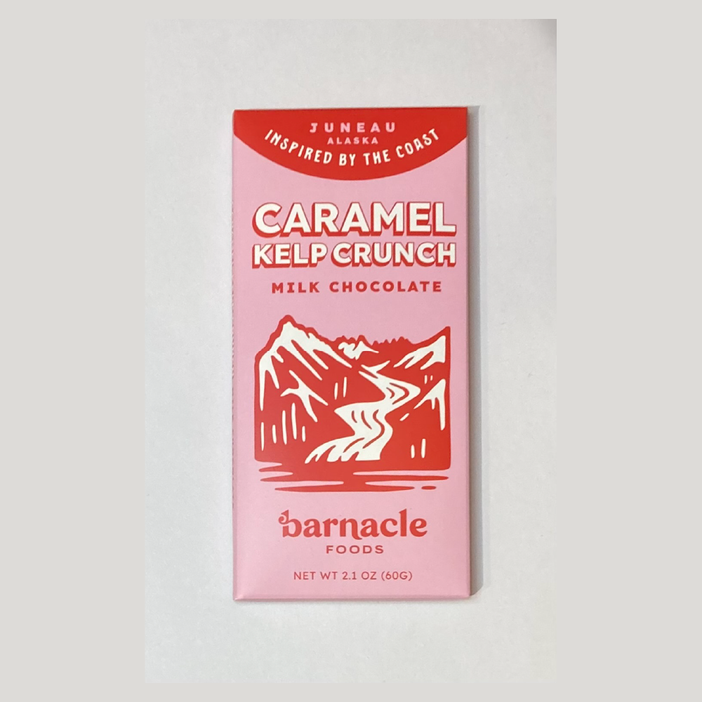 Caramel Kelp Crunch Milk Chocolate Bar