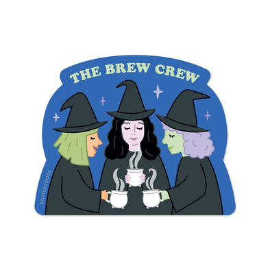 Witch Brew Crew Sticker