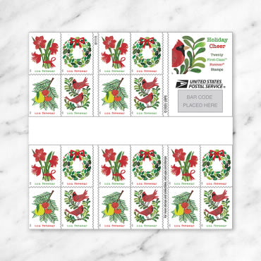 *Forever Letter Stamps: Holiday Cheer*