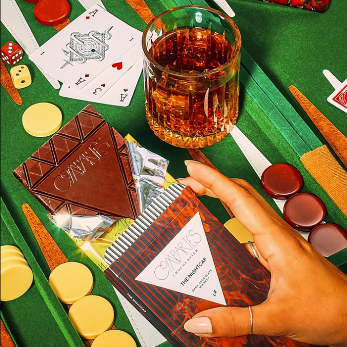 Nightcap Whisky Dark Chocolate Bar