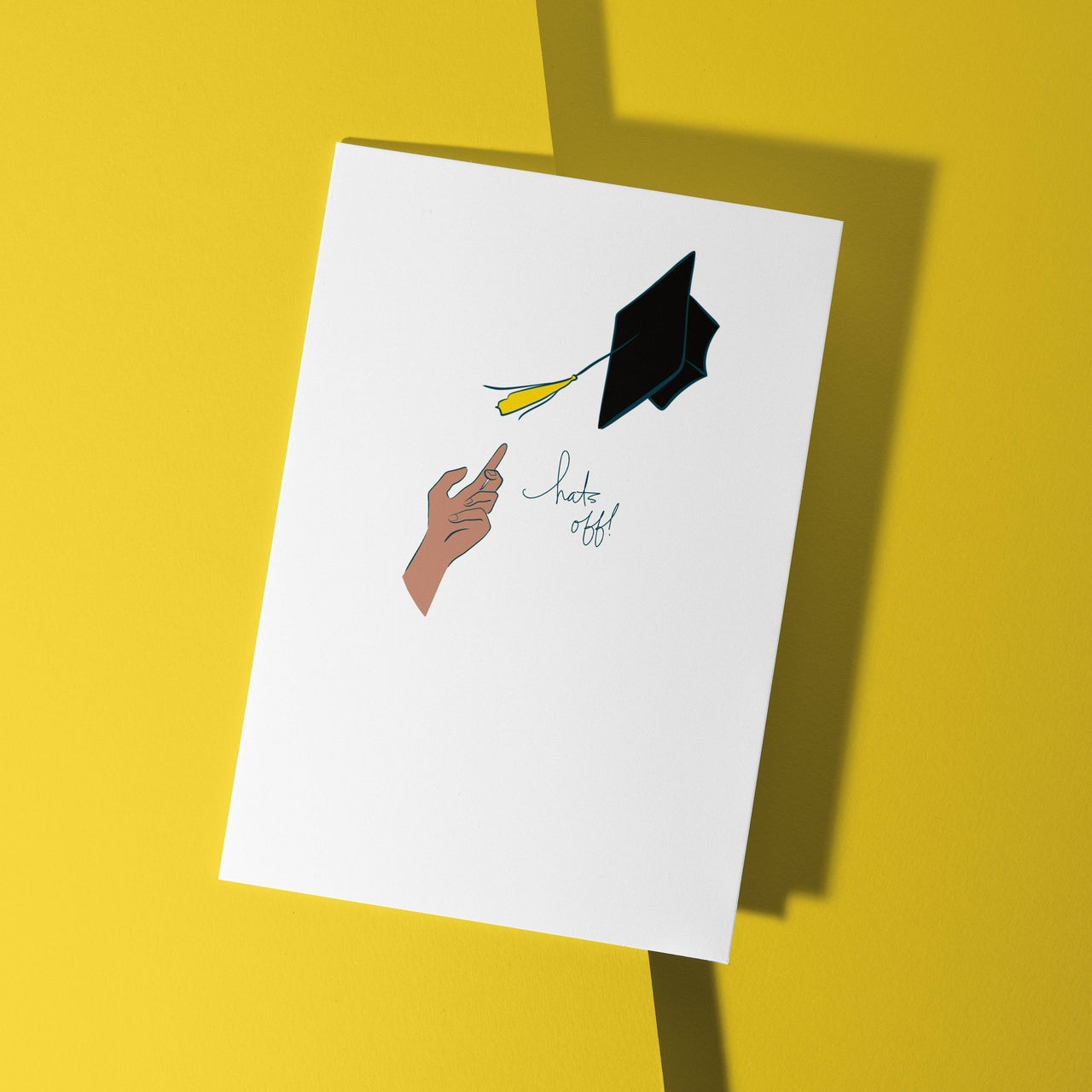 Hats Off | Graduation Celebration Card