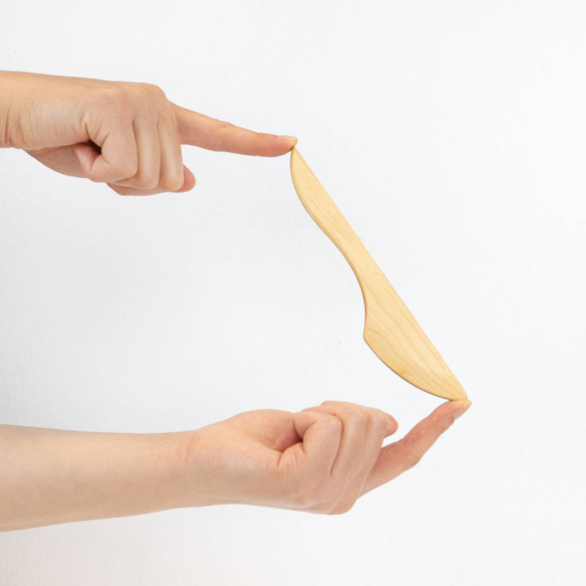 Wooden Spreader - Cheese, jam, butter, charcuterie: Maple (blonde)