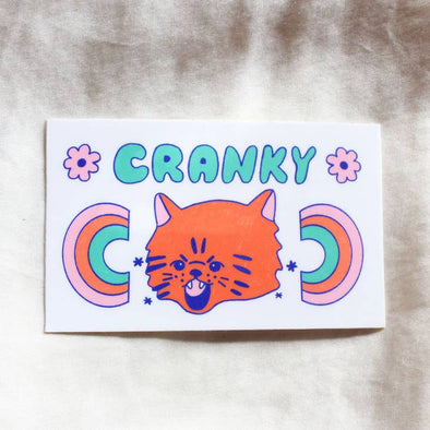 Cranky Sticker
