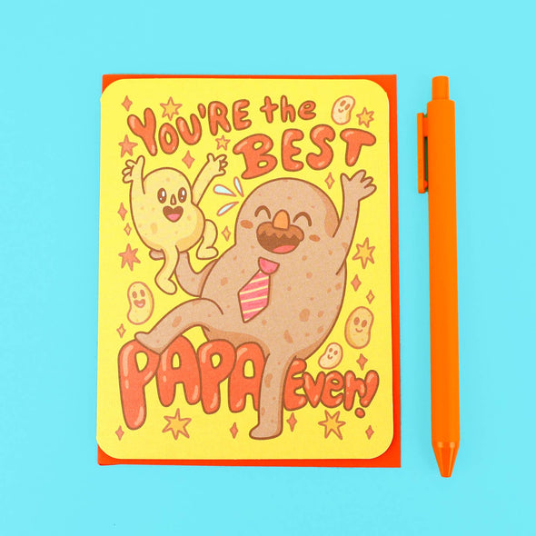 You're The Best Papa Ever Father's Day Greeting Card