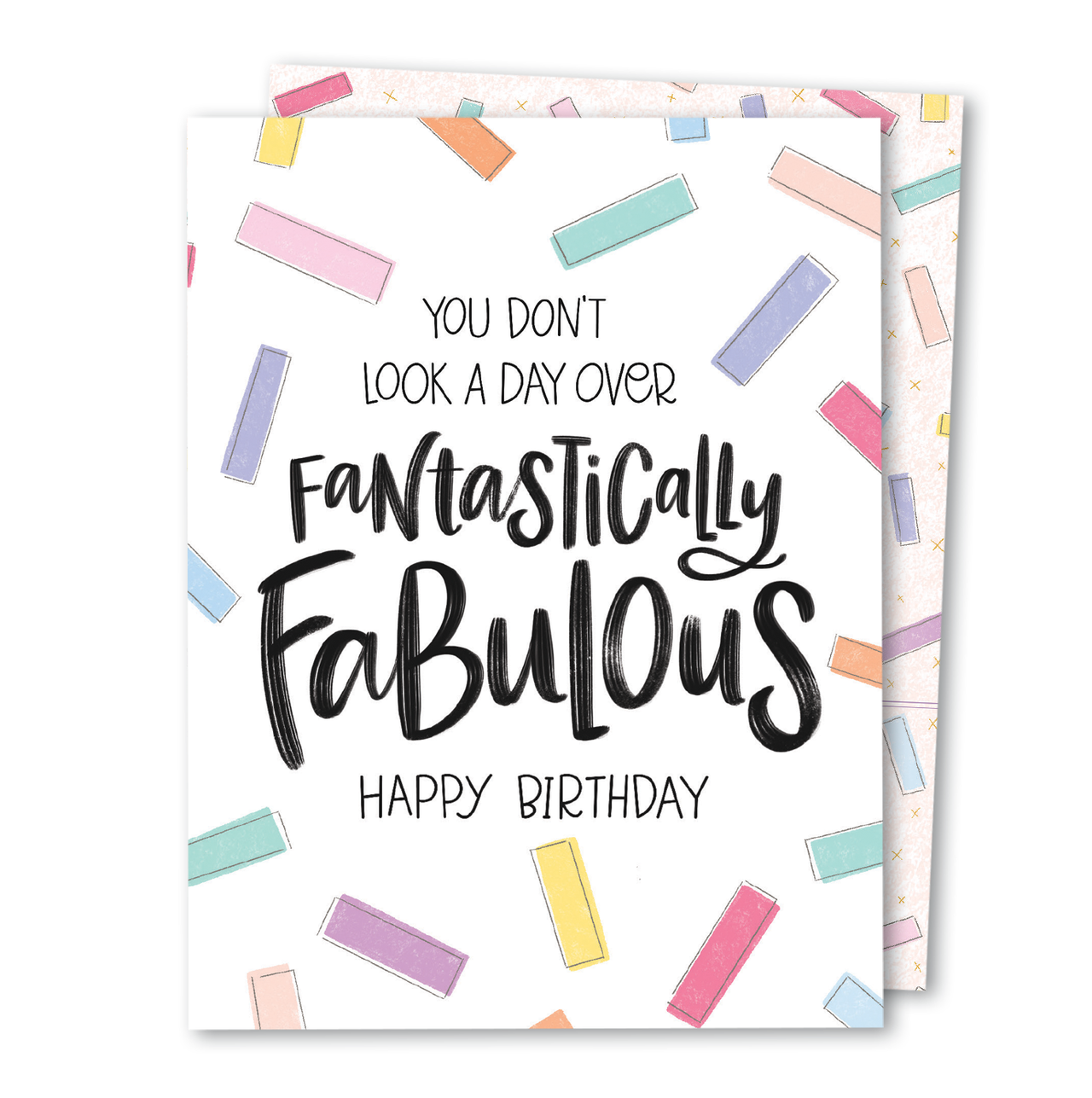 Fantastically Fabulous | Age Positive Happy Birthday Card