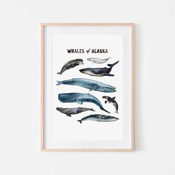 Whales of Alaska Print