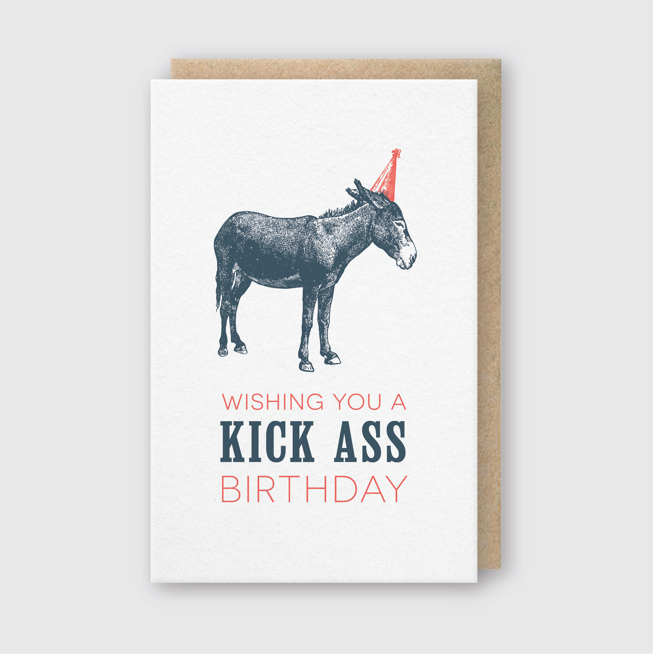 Kick Ass Birthday Card