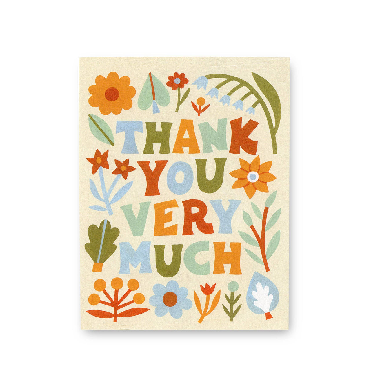 Thank You Very Much Greeting Card