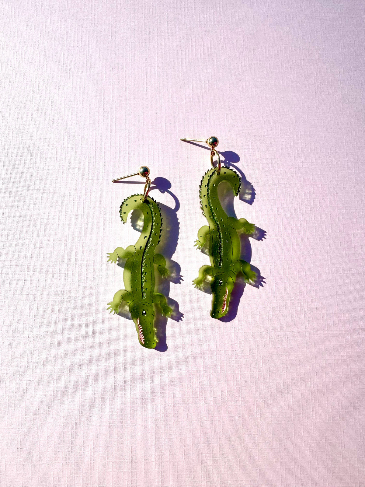Alligators Earrings