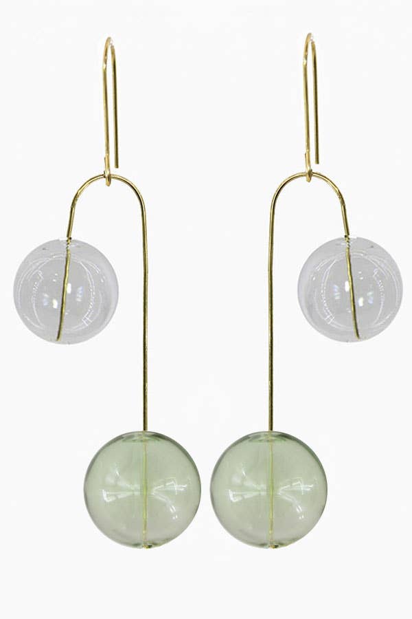 Glass Balance Green