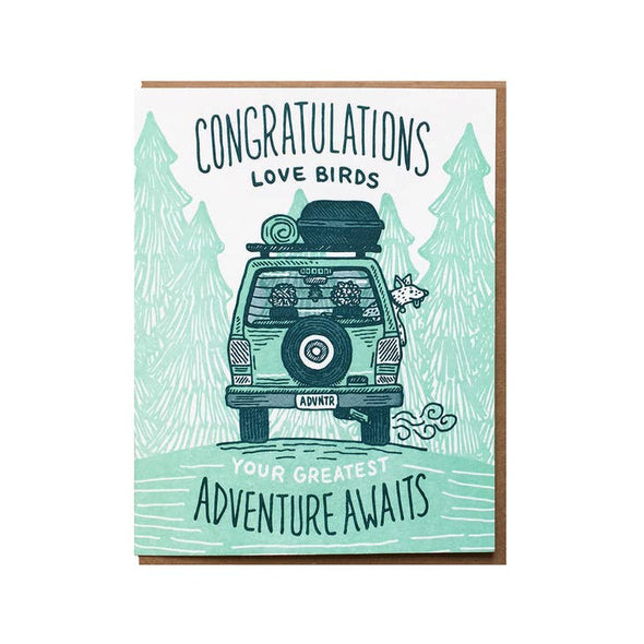 Congrats Adventure Card
