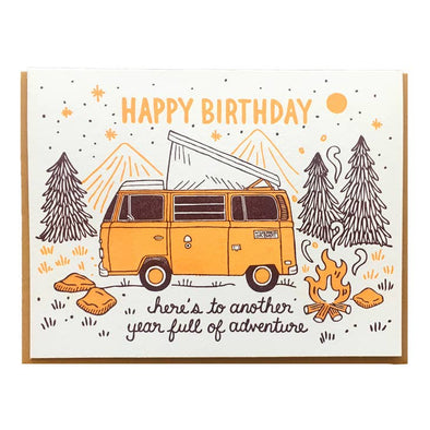 Birthday Camper Card