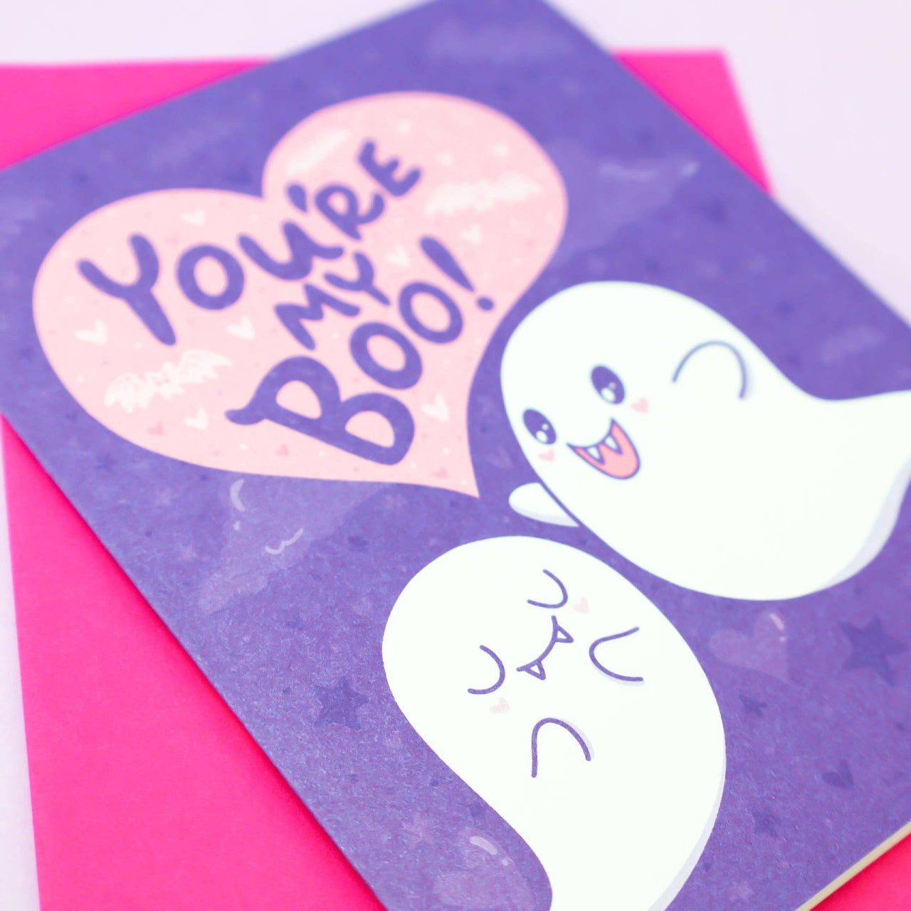 You're My Boo Valentine's Day Ghost Card