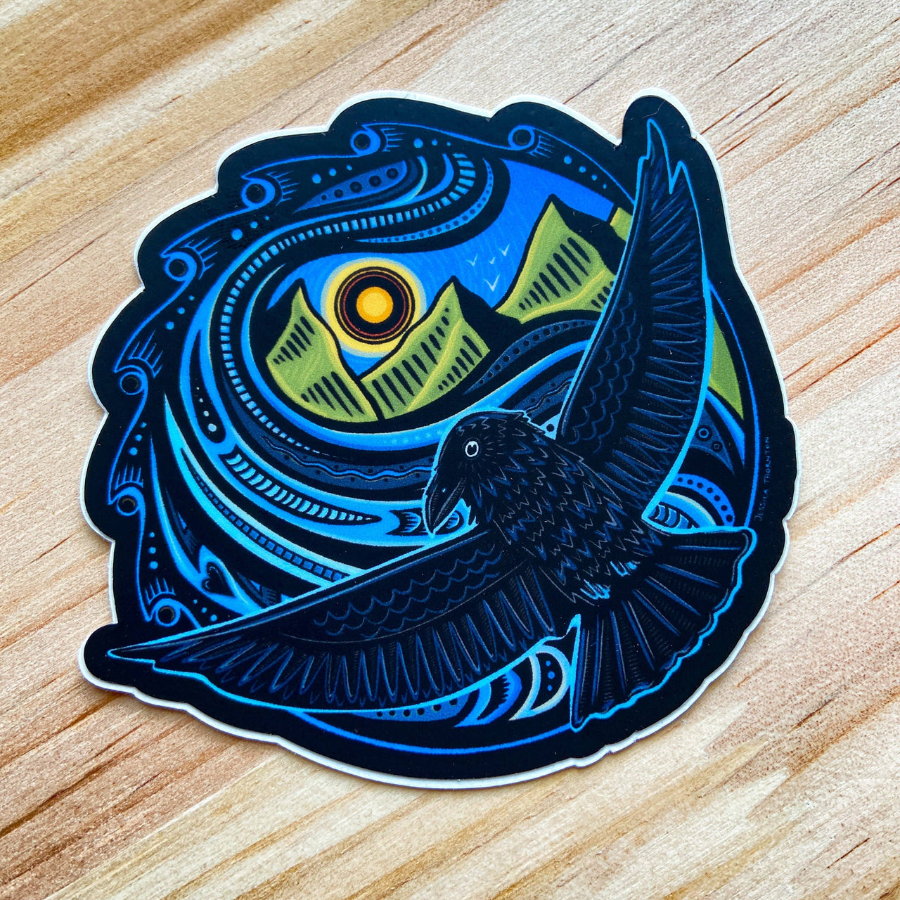 Raven Sticker
