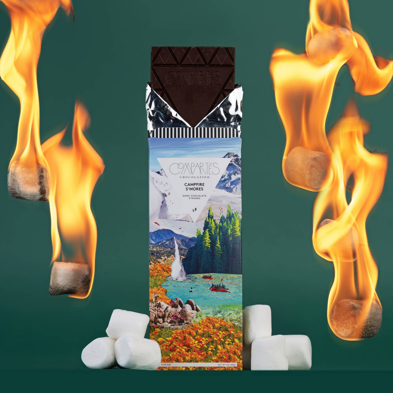 Campfire S'Mores Chocolate Bar