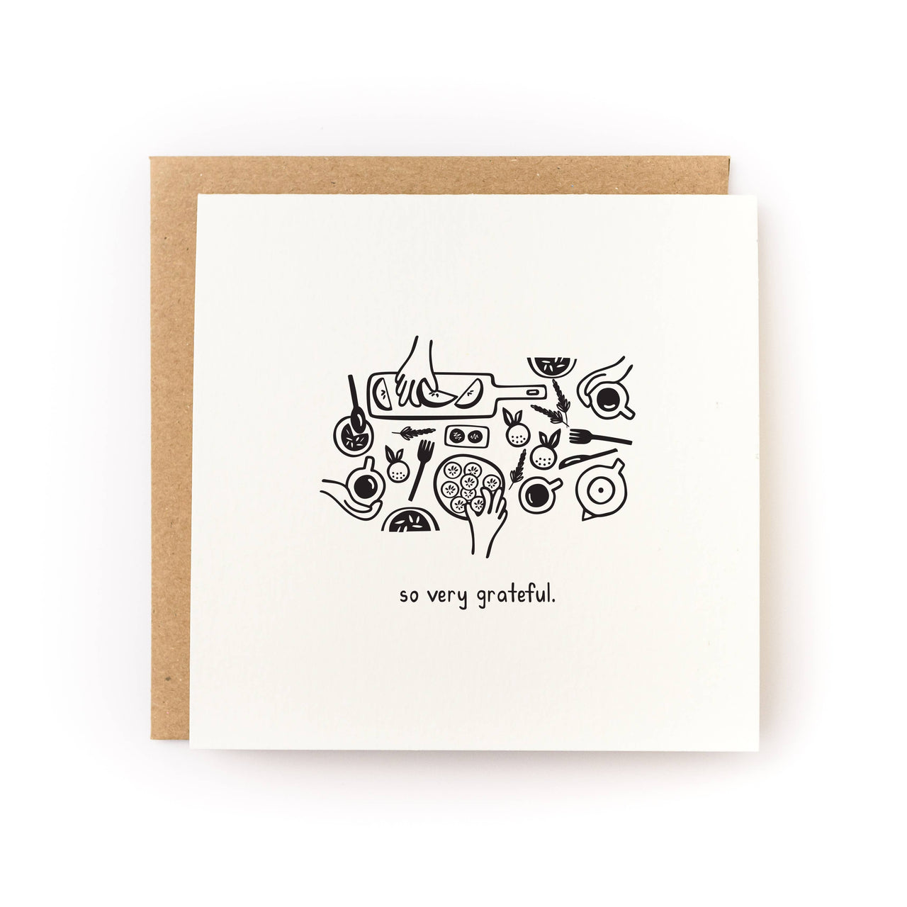 So Very Grateful Hospitality Card