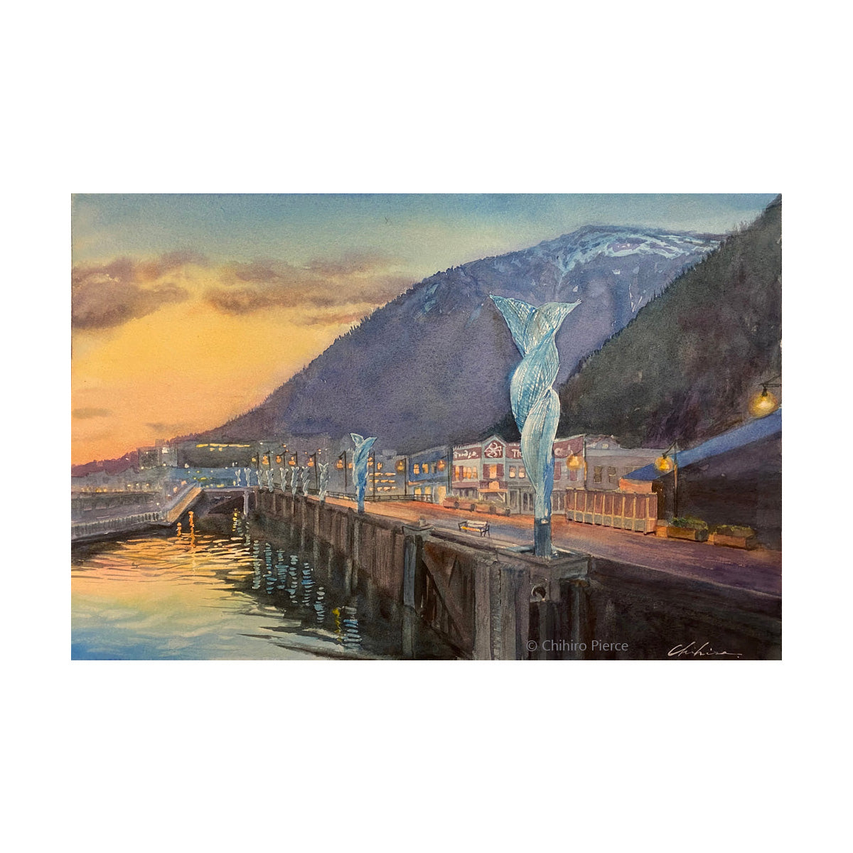 Evening Glow Card