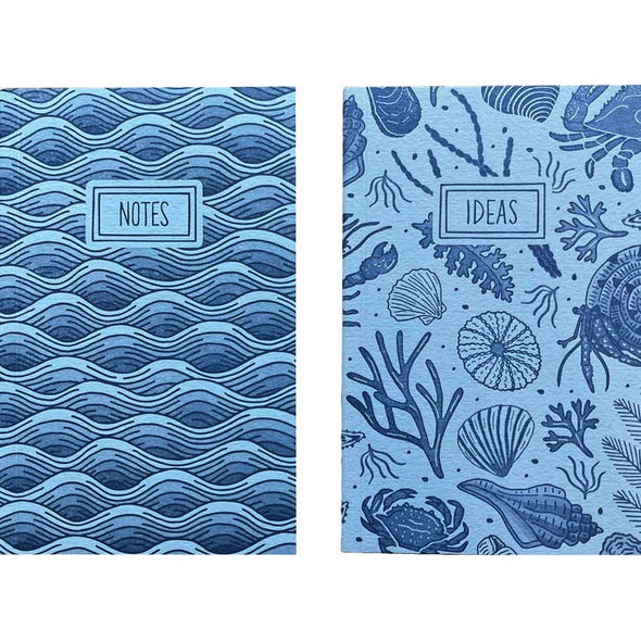 Ocean & Coastal Pocket Notebook Set
