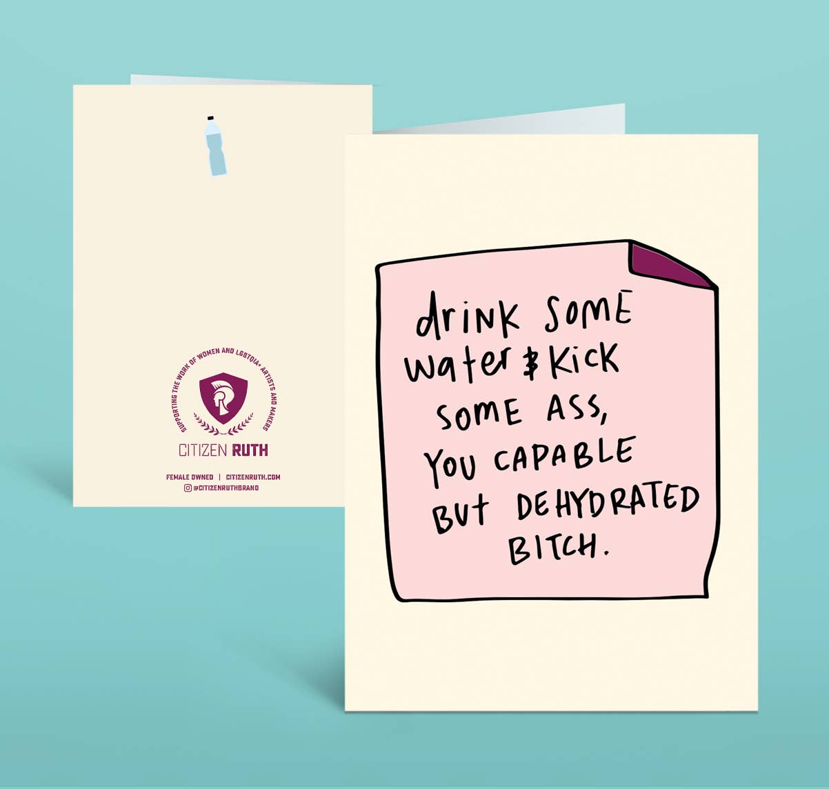 Drink Some Water card