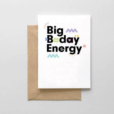 Big B-Day Energy Card