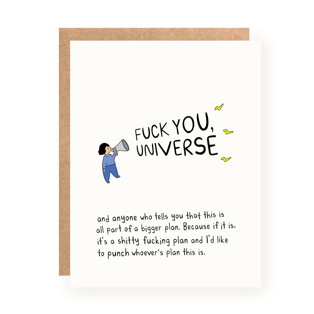 FU Universe Sympathy Card