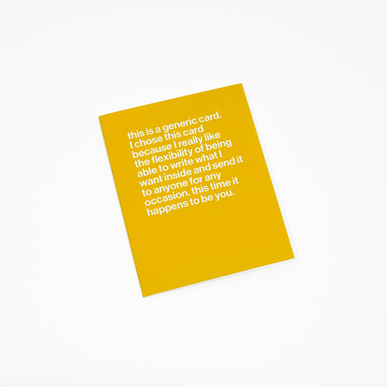 Generic card - everyday greeting card