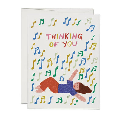 Music Notes Friendship Greeting Card