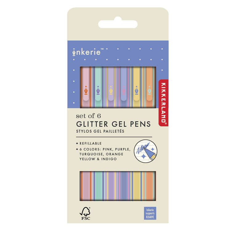 Inkerie Glitter Gel Pens