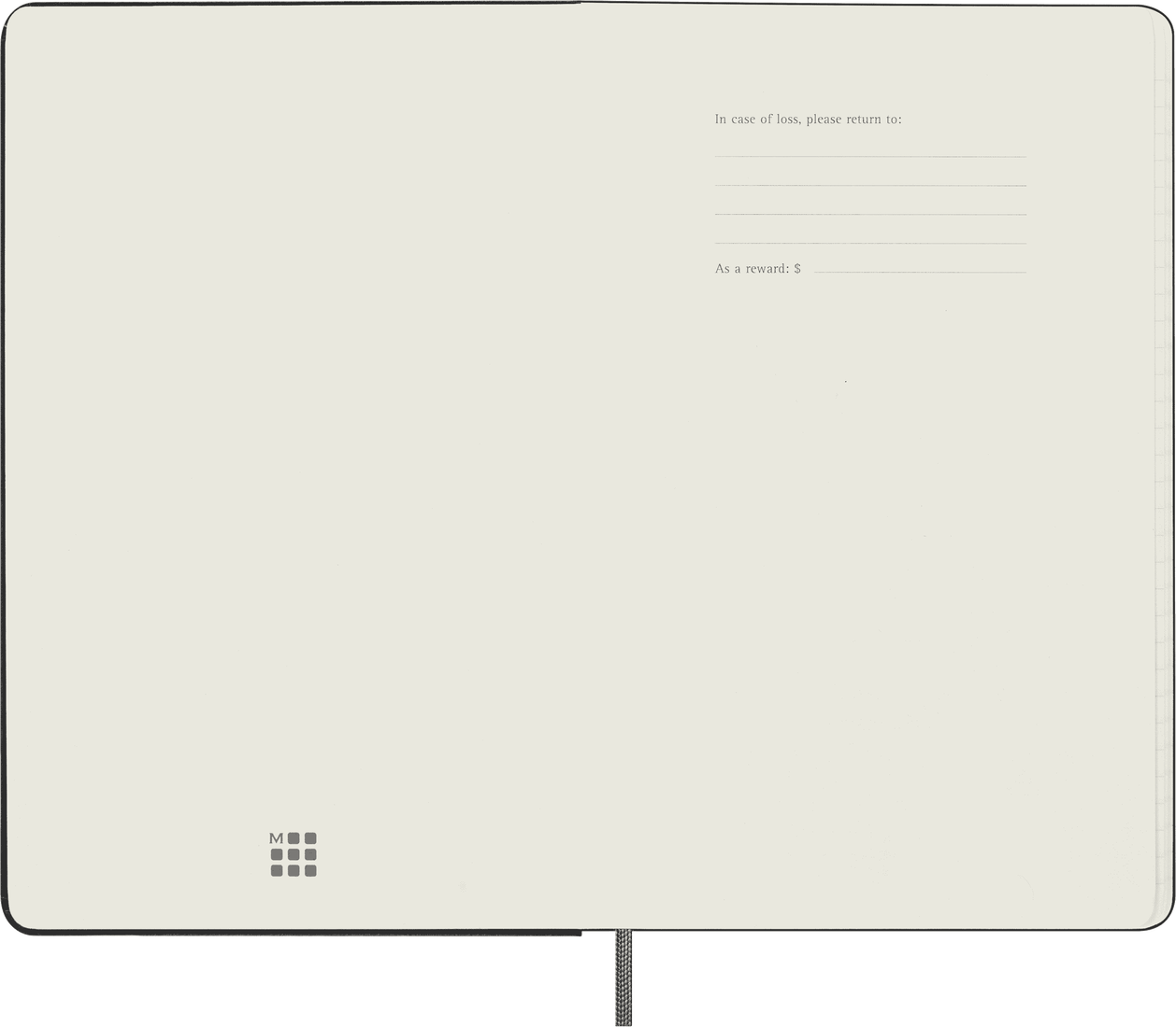 Moleskine Black Undated Classic Planner