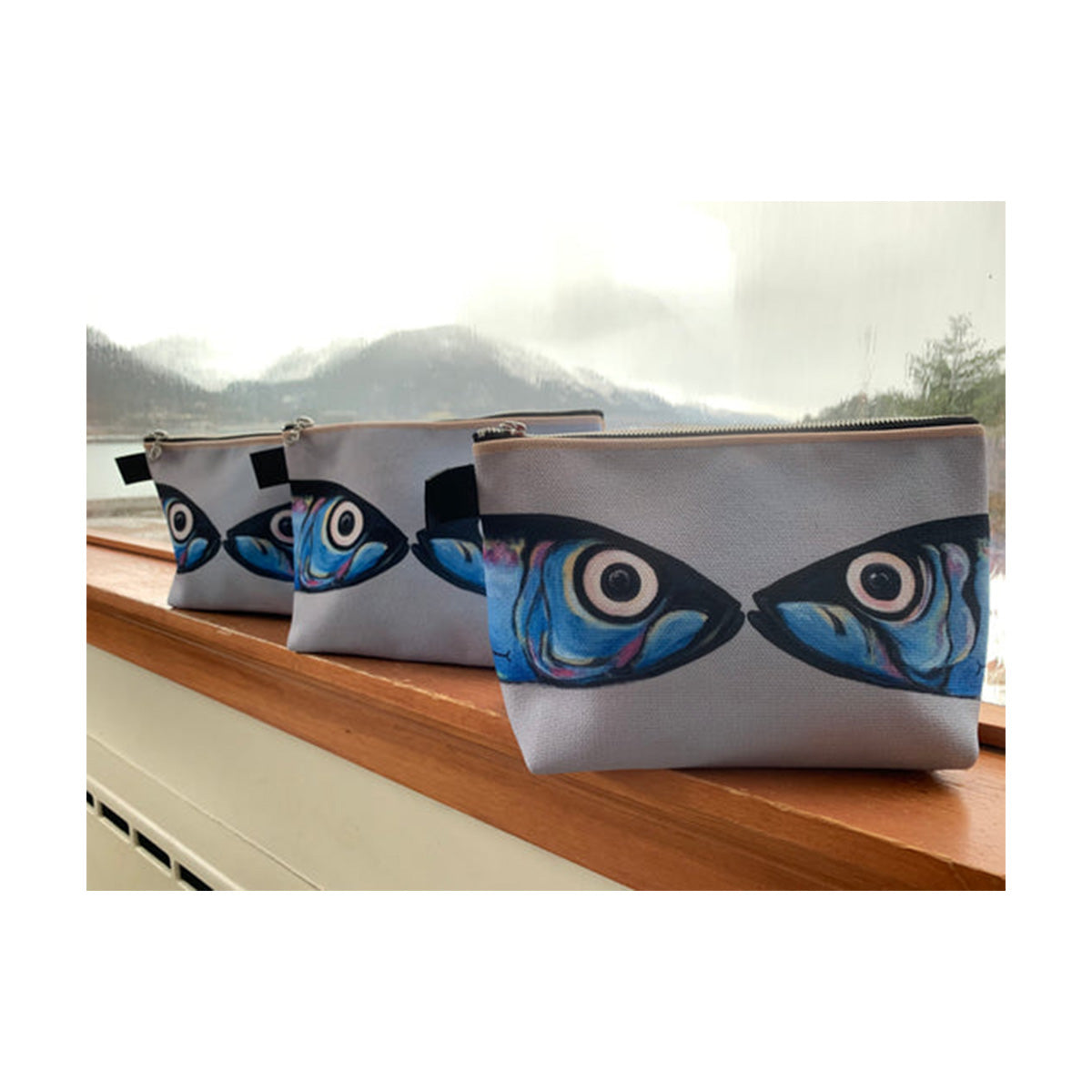 Herring Love Makeup Bag