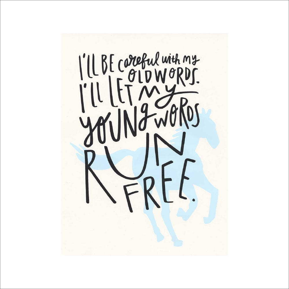 Young Words Print