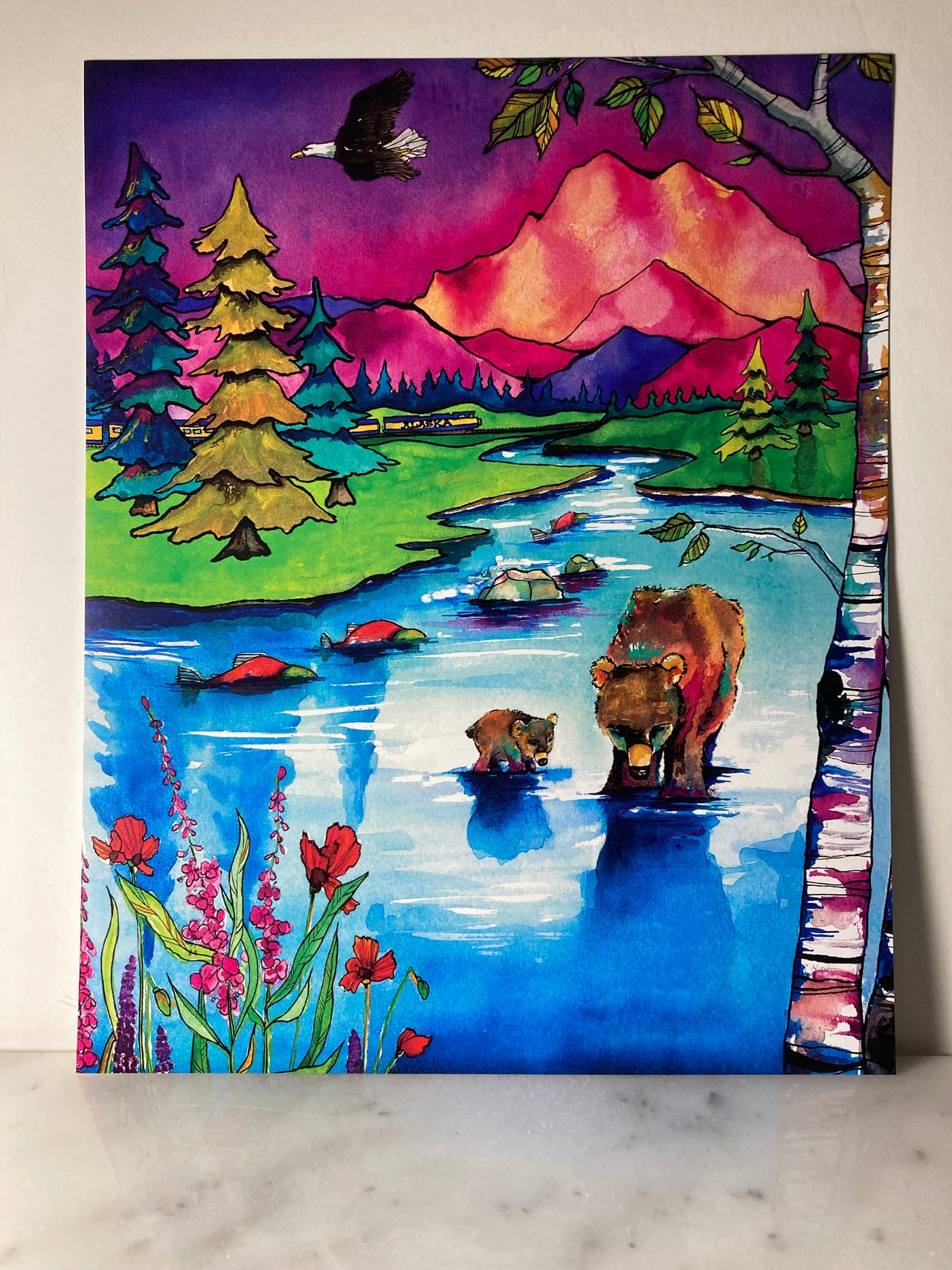 AK Scene 8x10 Print