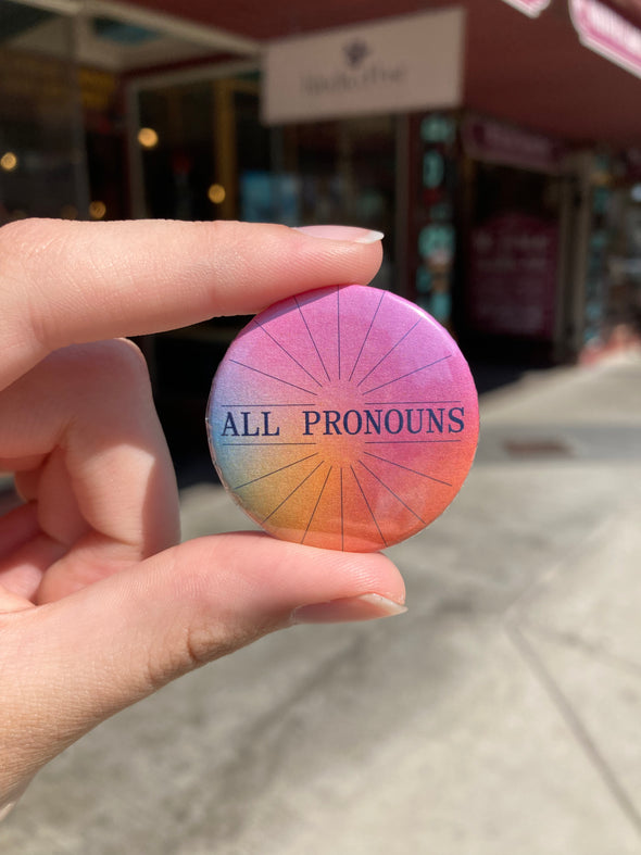 Any Pronouns Pronoun Pin