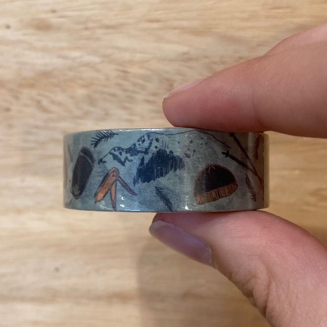 Camping Gear Washi Tape