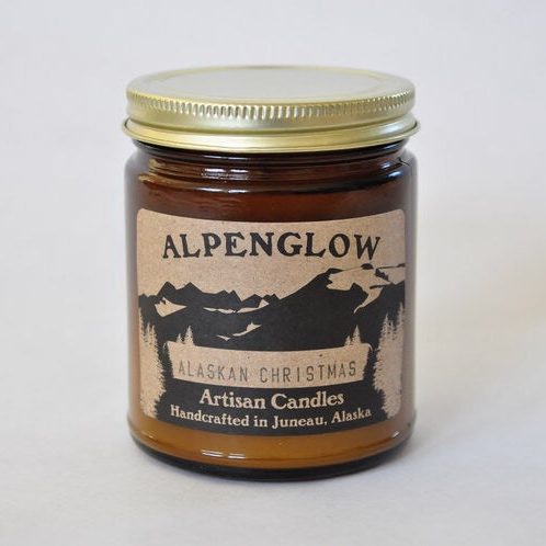 Alaskan Christmas Candle