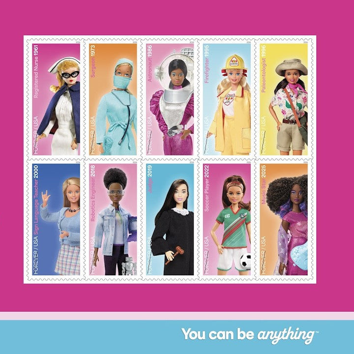 *Forever Letter Stamps: Barbie*