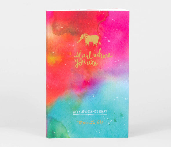 Start Where You Are Week-at-a-Glance Diary