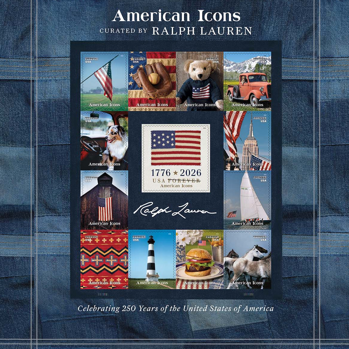 *Forever Letter Stamps: American Icon Stamps