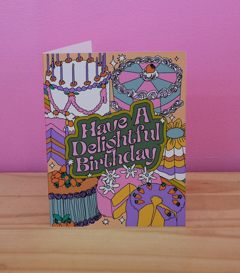 Delightful Birthday Card