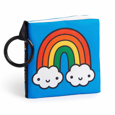 Rainbow World Baby Crinkle Stroller Book