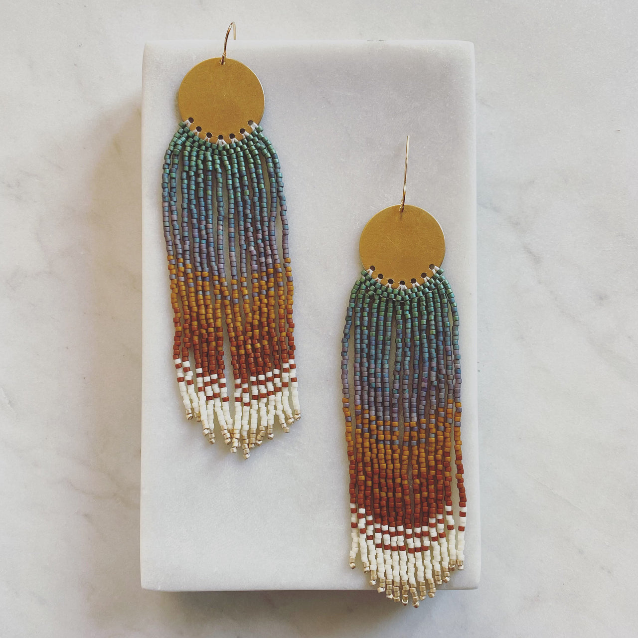 Sol Earrings, Autumn: 4.5 in