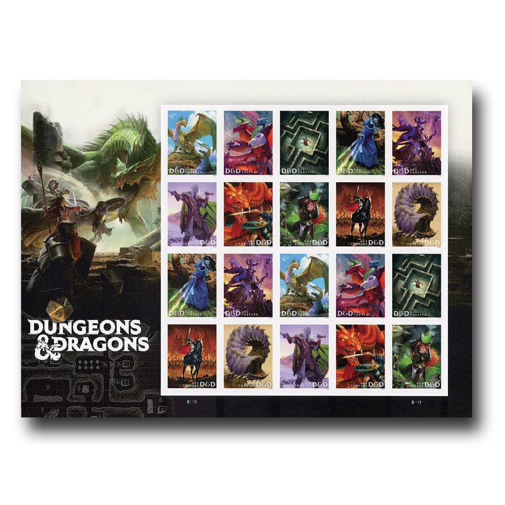 *Forever Letter Stamps: Dungeons & Dragons*